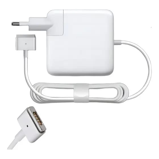 Fonte Carregador Macbook Air Magsafe2 A1436 A1465 A1466 60w Branco