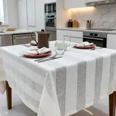 Toalha de mesa Montana rustica decorativa mesa luxo decoração casa cozinha sala jantar