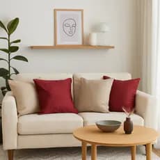 Kit 4 capas almofada linho e veludo 44x44cm decorativo luxo decoração casa quarto sala poltrona sofa