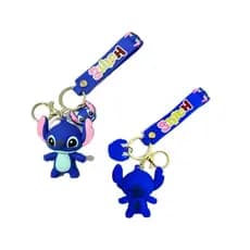 Chaveiro Stitch Chaveiro 3D Grande Emborrachado