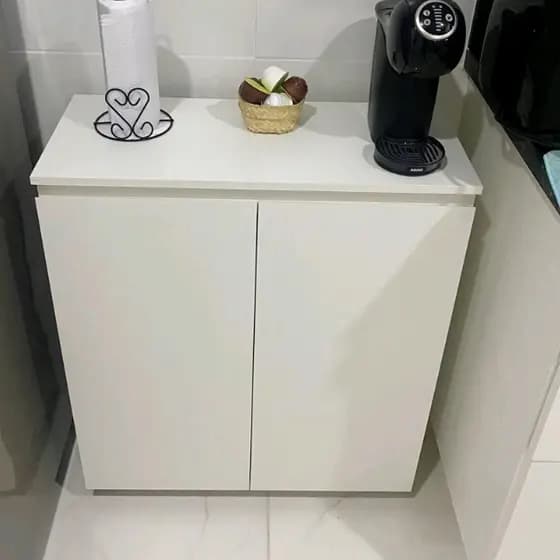 Balcão Buffet Aparador 100% MDF 30cm Profundidade
