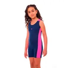 Maiô Perninha Natação Infantil Juvenil Proteçao Uv Piscina