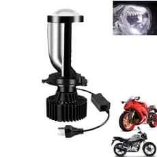 LED FAROL Moto 36W  Mini Projetor Canhão Bi-LED H4 6500K 8500LM PROJETOR 2 FUNÇÕES FAROL ALTO E BAIXO
