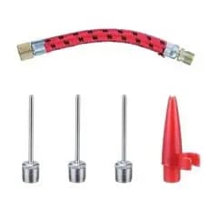 Kit para Inflar Bolas contendo com 5 Peças (4 Bicos + 1
