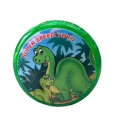 SUPER IOIO YOYO COLORIDO DINOSSAURO COM LUZ DE LED INFANTIL