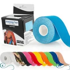 Fita kinesio tape fisioterapia bandagem funcional taping
