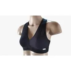Top Nadador Cotton Feminino Finesse Sem Bojo Preto