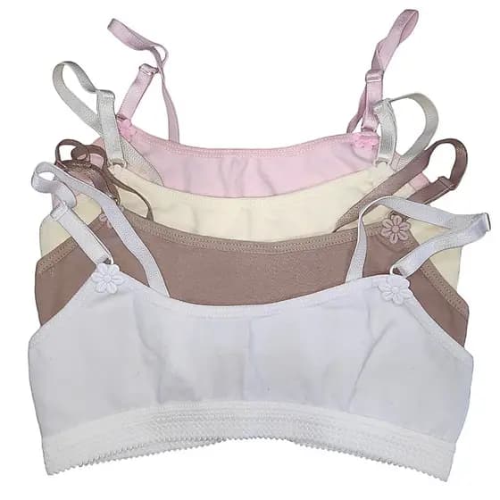 Kit 4 Top Infantil C/ Regulagem e Fecho Duplo Preço Atacado