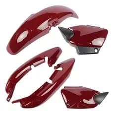 Kit carenagem Completo CG 125 Titan 2000 2001 2002 2003 2004 Preto Prata Verde Vermelho Azul S/pint