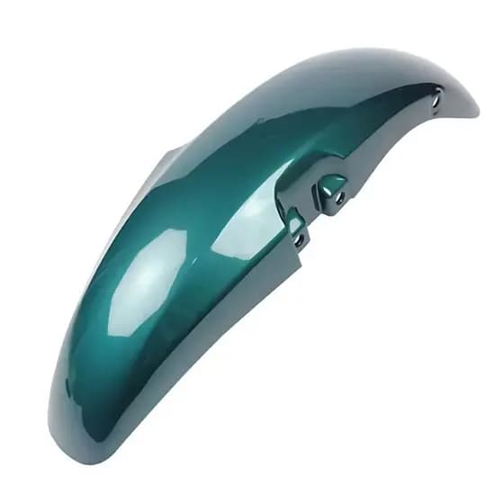 Paralama Dianteiro CG 125 Titan 2000 2001 2002 2003 2004 Verde Com pintura Envernizado