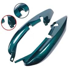 Carenagem Rabeta CG 125 Titan 2000 2001 2002 2003 2004 Verde com Brilho Envernizado