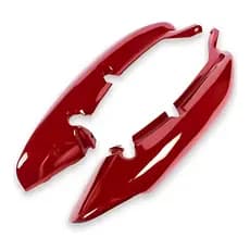 Carenagem Rabeta CG 125 Titan 2000 2001 2002 2003 2004 Vermelho Com Brilho Envernizado