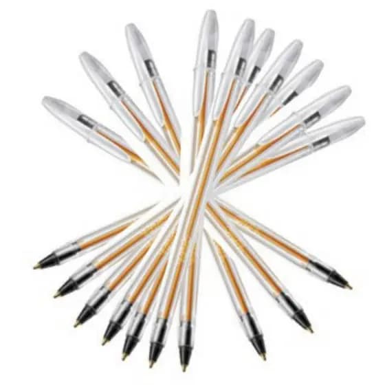 Kit de 10 Caneta Esferográfica 0.8/1.0 Bic Azul, Vermelha ou Preta Envio Rápido