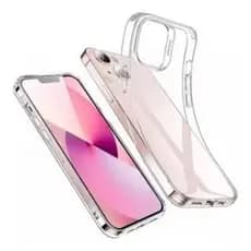 CAPA CAPINHA ANTI IMPACTO DE SILICONE TRANSPARENTE IPHONE APPLE