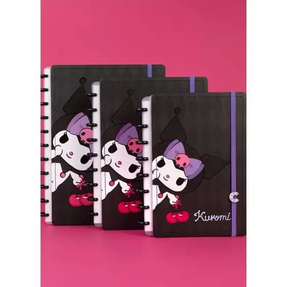 Caderno Inteligente CL Kuromi Original Tamanho Grande