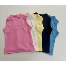 Blusa Infantil Mini Diva Sem Manga Blusinha Menina Primavera Verao Blogueira