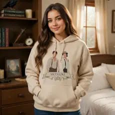 Moletom Canguru Personalizado Com Série Diários de Um Vampiro Stefan , Damon Elena Hello Brother