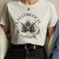 Camiseta Outlander Fans | Estampa Lallybroch e Tema Highland