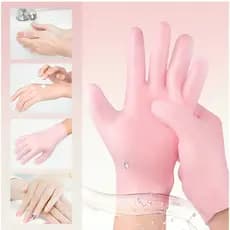 Luva de Silicone Hidratação Esfoliante Mãos Ressecadas Reutilizável Luva de Hidratação Luva De Silicone Hidratante