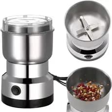 Moedor De Café Grão Sementes Elétrico Inox Portátil 110V / 220V