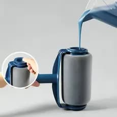 Kit 8 Peças Rolo de Pintura Com Reservatório E 8 Peças Pintura Parede Reforma e Construção Rolo De Pintar Parede