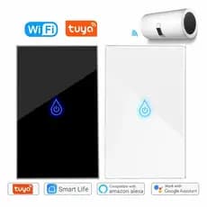 Interruptor Wifi Avatto Casa Inteligente Touch ScreenVidro Sauna Ar condicionado Lampada 20A