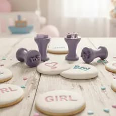 Kit Carimbos para Doces – Chá de Bebê & Chá Revelação
