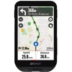 Gps Igpsport Igs800 Touch Screen Mapa Rota Strava E-bike Cor Preto
