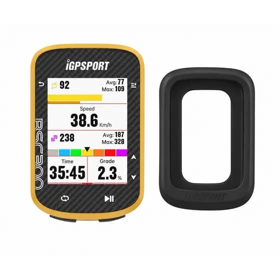 ciclocomputador igpsport  bsc300 com capa de silicone original bsc300 + capa
