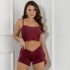 LINDO BABY  DOLL SHORT DOLL PIJAMA VIRGINIA BLOGUEIRINHA