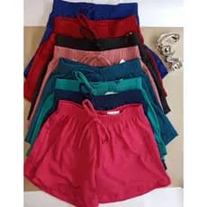 Shortinho Short Curto Soltinho Malha Canelada Short Canelado Feminino Academia Verão