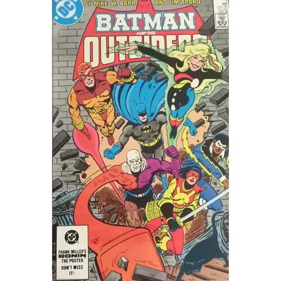 HQ DC Batman and the Outsiders 7 - Vintage - Importada - DC 1983