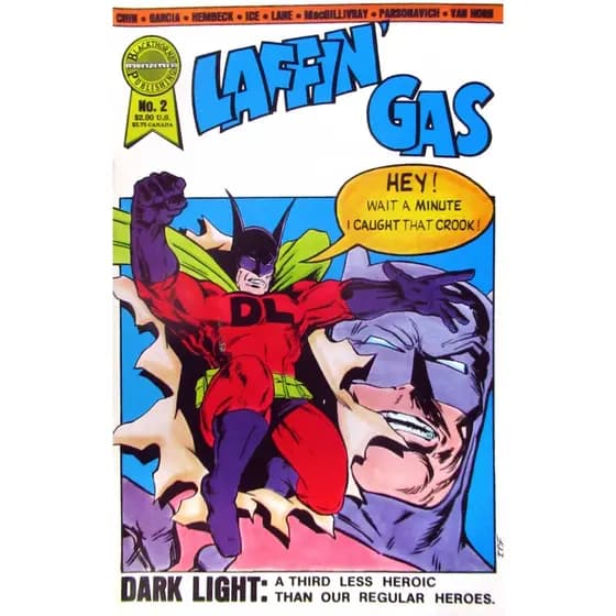 Hq Laffin´ Gas 2 - Batman Cover - Importada - Vintage - Blackthorne 1986