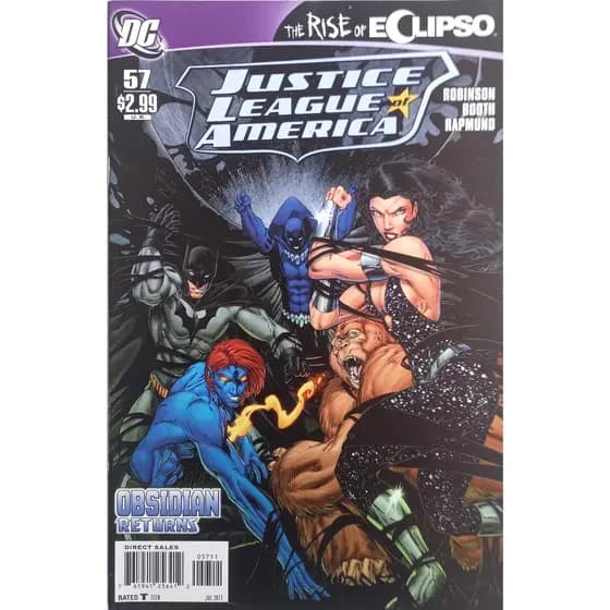 Hq DC Justice League of America 57 - Importada - 2011