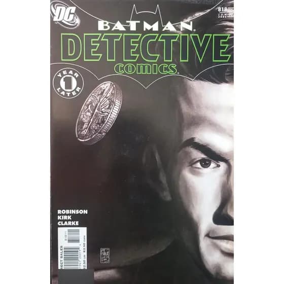 Hq DC Batman Detective Comics 818 -  Capa variante - Vintage - Importada - 2006 - DC Comics