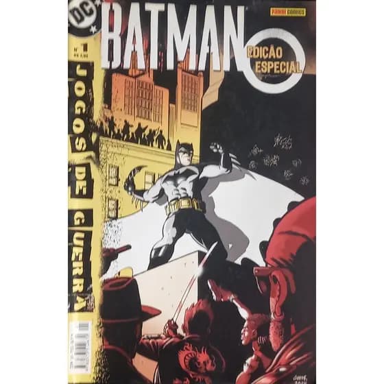 HQ DC Batman 1 - Edição Especial - Jogos de guerra - Panini Comics 2005