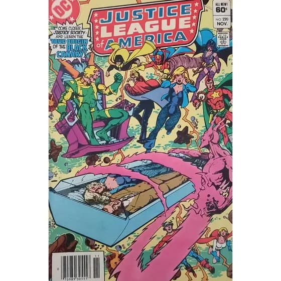 Hq DC Justice League of America 220 - Vintage - Importada 1983