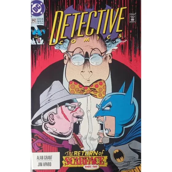 Hq DC Batman Detective Comics 642 -  Vintage - Importada - 1992 - DC Comics