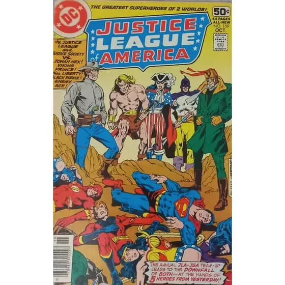 Hq DC Justice League of America 159 - Vintage - Importada 1978