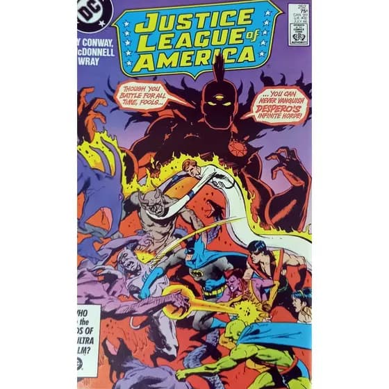 HQ DC Justice League of America 252 - Vintage - Importada - 1986
