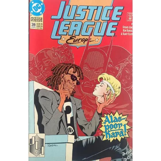 Hq DC Justice League Europe 39 - Vintage - Importada - 1992