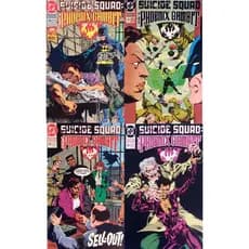 HQ DC Suicide Squad 40 a 43 - Arco The Phoenix Gambit - Completo - Importada - Vintage - 1990