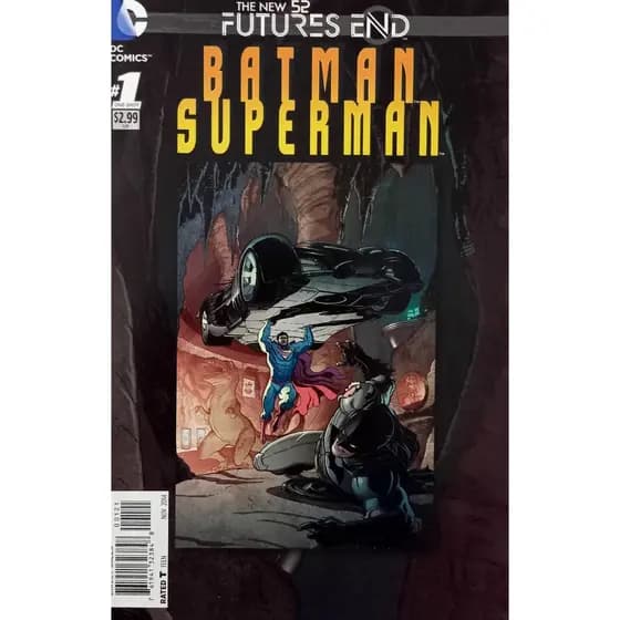 HQ DC Batman Superman 1 - Future´s End - One Shot - The New 52! - Importada - DC Comics 2014