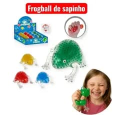 Squish Sapinho brinquedo anti stress divertido apertar sensorial