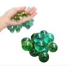 kit com 50 bolinhas de gude bola de vidro fubeca berlindes Buricá