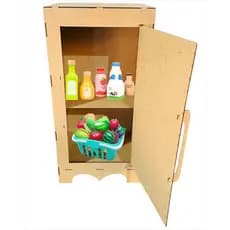 Geladeira De Cozinha Infantil Mdf Cru Desmontado