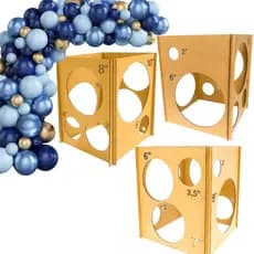 Medidor De Balões, Bexigas, Bolas Balão Mdf Medidas 2 A 10
