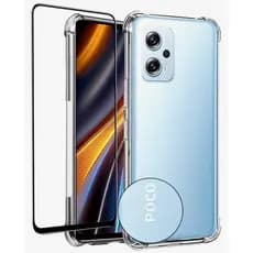 Capinha Capa + Película de Vidro 3D Poco X4 Gt