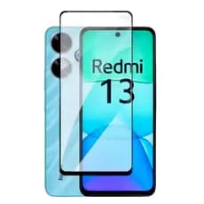 Película de Vidro 3D para Xiaomi Redmi 13 4g Capa Anti Impacto Redmi 13 4g Transparente