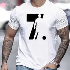 Camiseta Masculina Blusa 100%Algudao malha premium